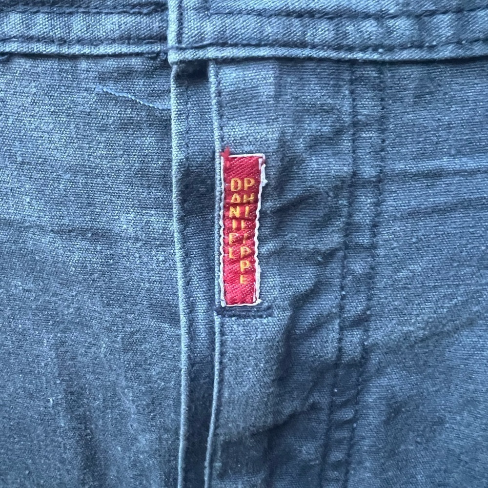 Men's Tapered Blue Cargo Pants size 36 - Picture 3 of 7